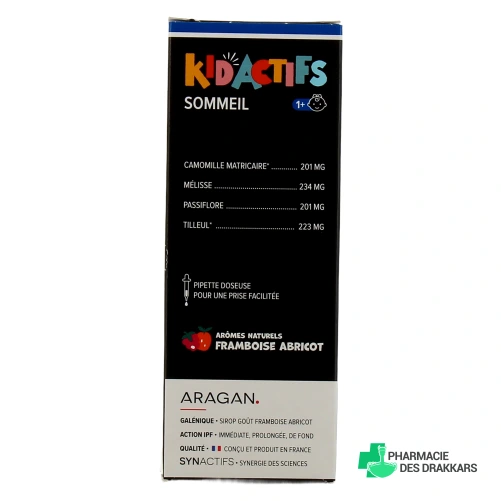 Synactifs Kid Actifs Sommeil - Vue 360°