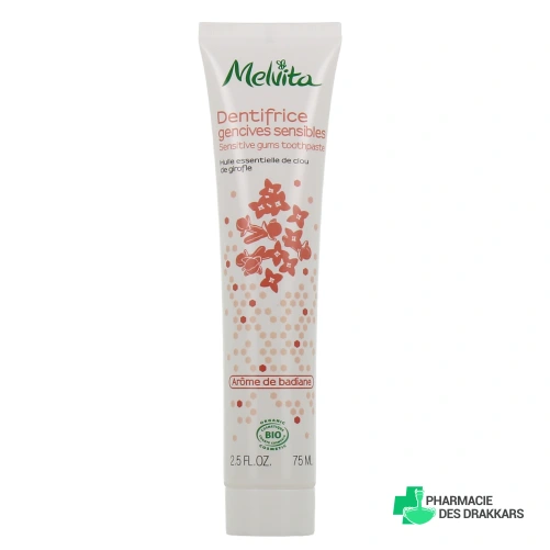 Melvita Dentifrice Gencives Sensibles