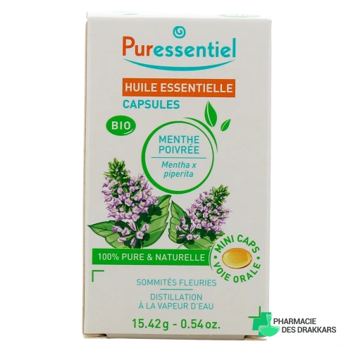 Puressentiel Capsules Menthe Poivrée