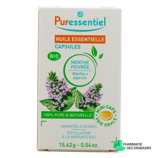 Puressentiel Capsules Menthe Poivrée