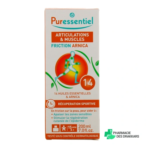 Puressentiel Articulations et Muscles Friction Arnica 14 Huiles Essentielles