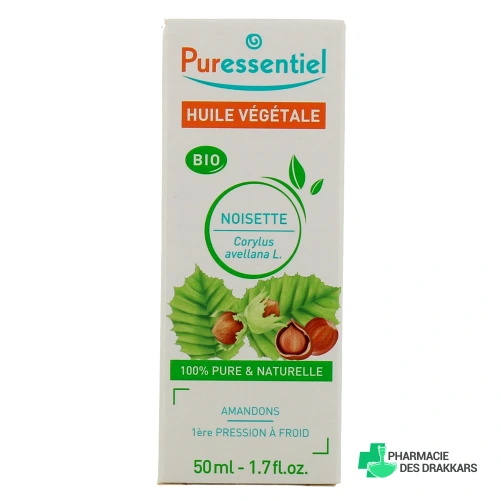 Puressentiel Huile Végétale Noisette Bio