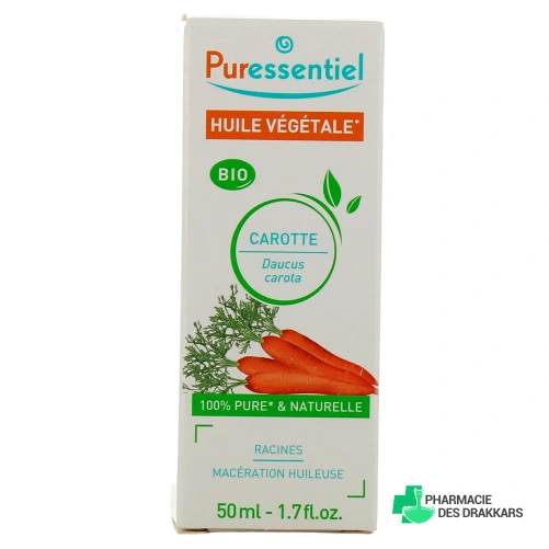 Puressentiel Huile Végétale Carotte Bio
