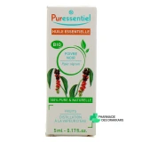 Puressentiel Huile Essentielle Poivre Noir Bio - Vue 360°
