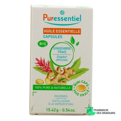 Puressentiel Capsules Gingembre Frais