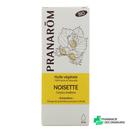 Pranarom Bio Huile végétale de Noisette