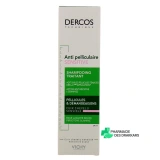 Dercos Shampooing Traitant Anti-Pelliculaire Cuir Chevelu Sensible - Vue 360°