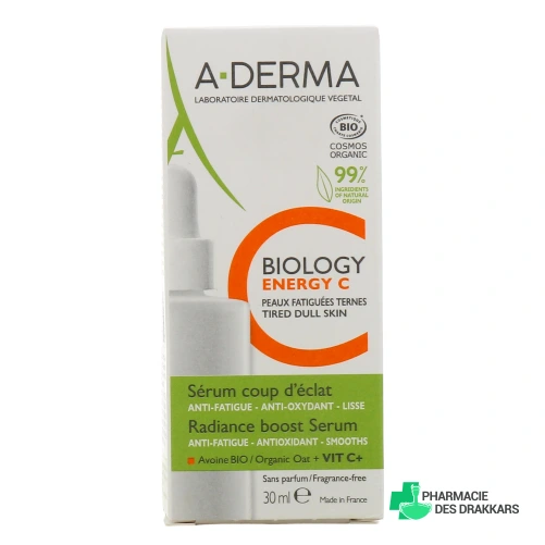 A-Derma Biology Energy C Sérum Coup d'Eclat