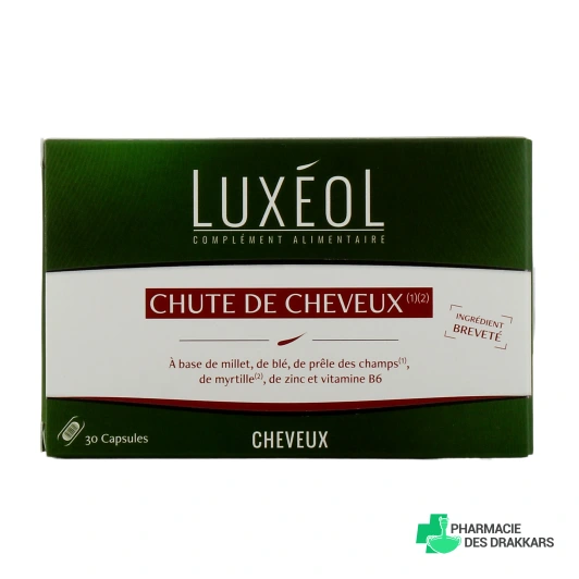 Luxéol Chute de Cheveux Capsules