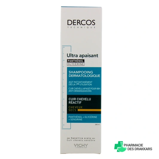 Dercos Shampooing Traitant Ultra Apaisant
