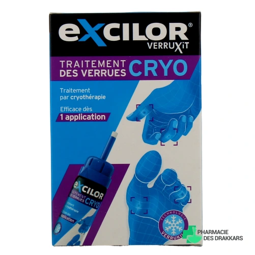 Excilor Verruxit Traitement Verrues Cryothérapie