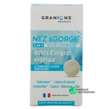 Granions Nez & Gorge 2 en 1 Comprimés à sucer - Vue 360°