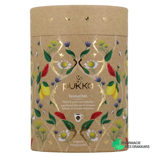 Pukka Favourites Assortiment Thé Vert & Infusions