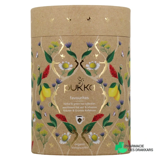 Pukka Favourites Assortiment Thé Vert & Infusions