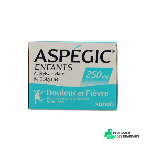 Aspégic Enfants & Nourrissons 100 & 250 mg