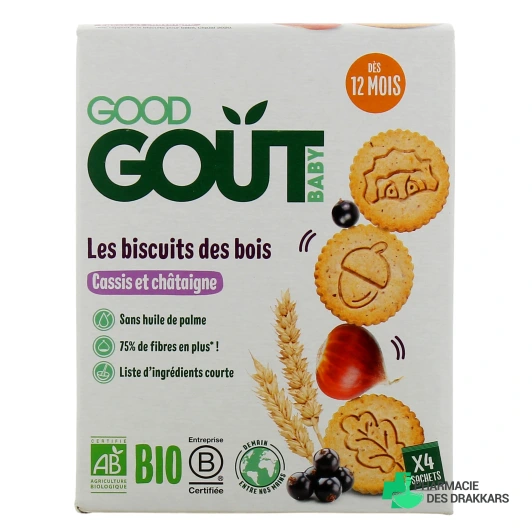 Good Goût Biscuits des bois dès 12 mois