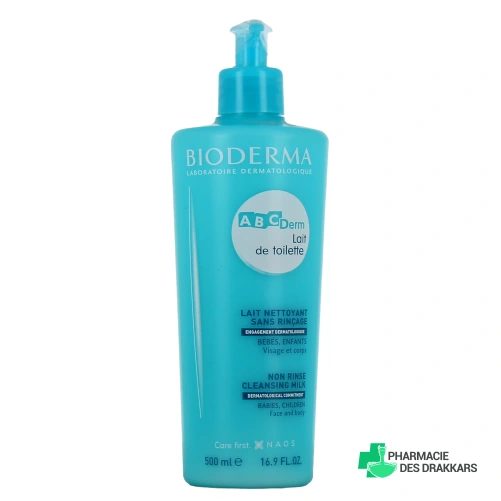 Bioderma ABCDerm Lait de Toilette Sans rinçage
