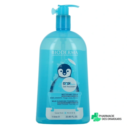 Bioderma ABCDerm Gel Moussant Nettoyant Doux