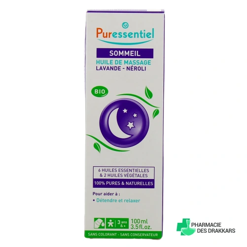 Puressentiel Huile de massage détente Bio