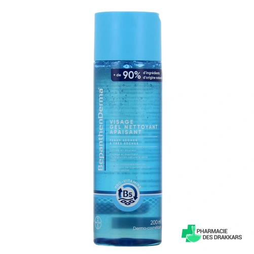 BepanthenDerma Gel Nettoyant Visage Apaisant