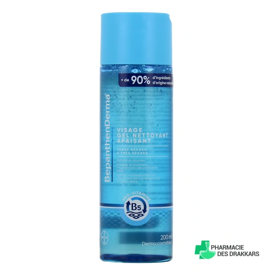 BepanthenDerma Gel Nettoyant Visage Apaisant