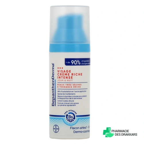 BepanthenDerma Crème Visage Riche Intense