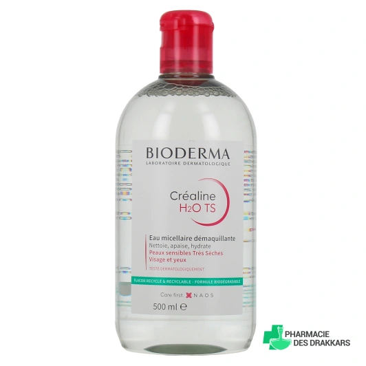 Bioderma Créaline H2O TS Eau micellaire démaquillante