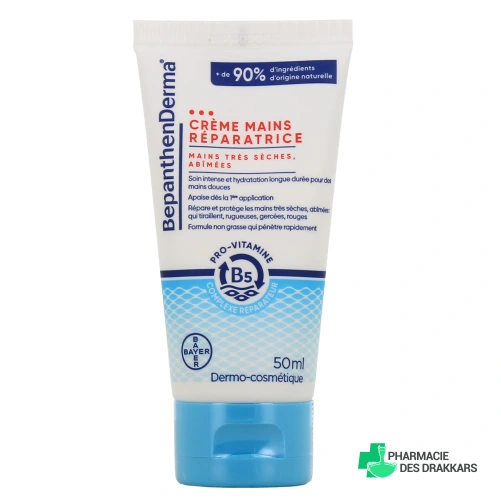 BepanthenDerma Crème Mains Réparatrice