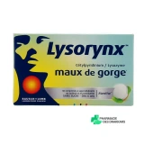 Lysorynx Maux de Gorge - Vue 360°
