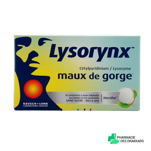 Lysorynx Maux de Gorge