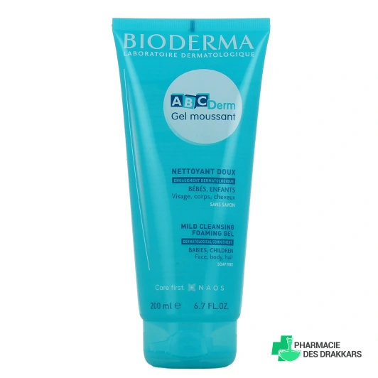 Bioderma ABCDerm Gel Moussant Nettoyant Doux