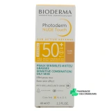 Bioderma Photoderm Nude Touch Mineral Crème solaire teintée SPF 50+ - Vue 360°