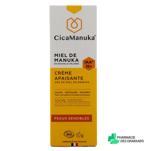 CicaManuka Crème Apaisante Bio