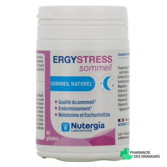 Nutergia Ergystress Sommeil