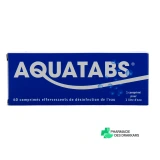Aquatabs Désinfection de l'eau comprimés effervescents - Vue 360°