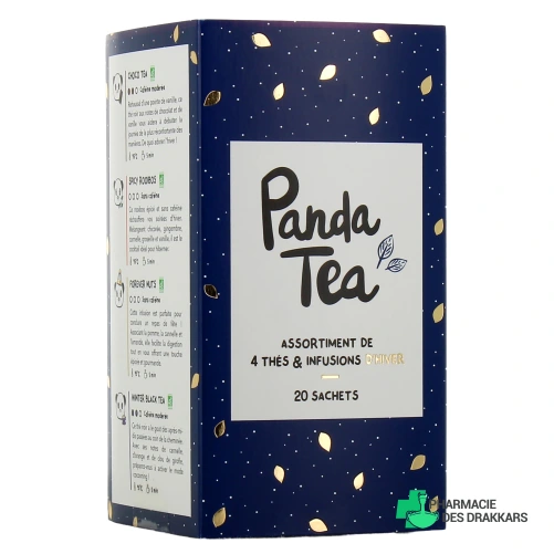 Panda Tea Assortiment Thés & Infusions d'Hiver