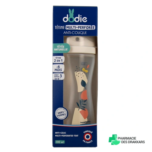 Dodie Biberon Tétine Multi-Perforée