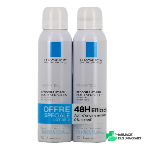 La Roche Posay Déodorant physiologique 48h Aérosol
