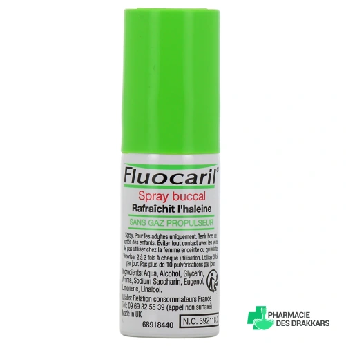 Fluocaril Spray Buccal Haleine Fraîche