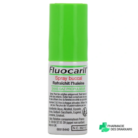 Fluocaril Spray Buccal Haleine Fraîche