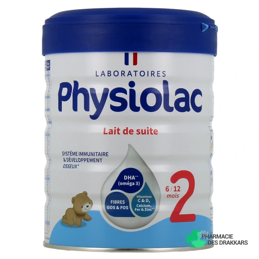 Physiolac Lait 2eme âge