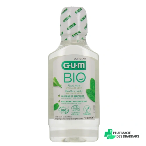 Gum Bio Bain de Bouche Menthe Fraîche
