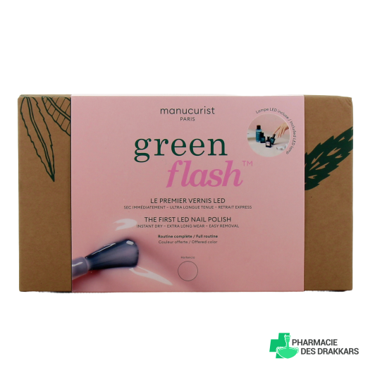 Manucurist Green Flash Kit Vernis Semi-Permanent