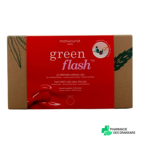 Manucurist Green Flash Kit Vernis Semi-Permanent