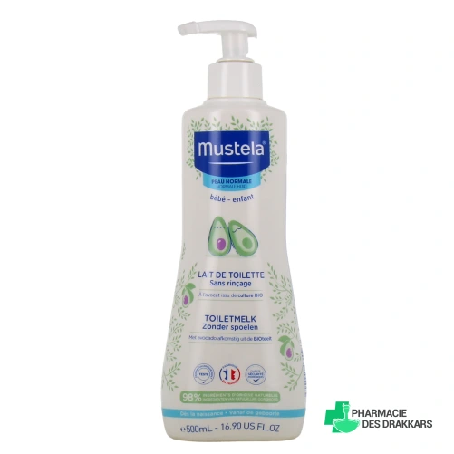 Mustela Lait de toilette sans rinçage