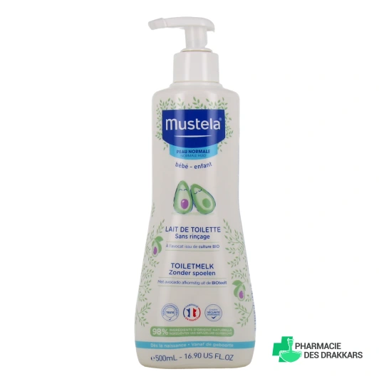 Mustela Lait de toilette sans rinçage