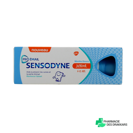 Sensodyne Junior Pro-émail Dentifrice 6-12 ans