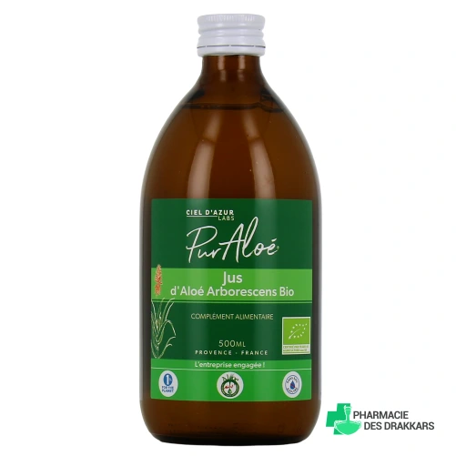 Pur'Aloé Jus d'Aloé Arborescens Bio