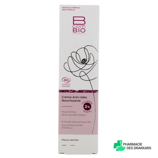 B Com Bio Crème Anti-Rides Nourrissante