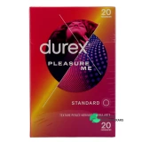 Préservatifs Durex Pleasure Me - Vue 360°